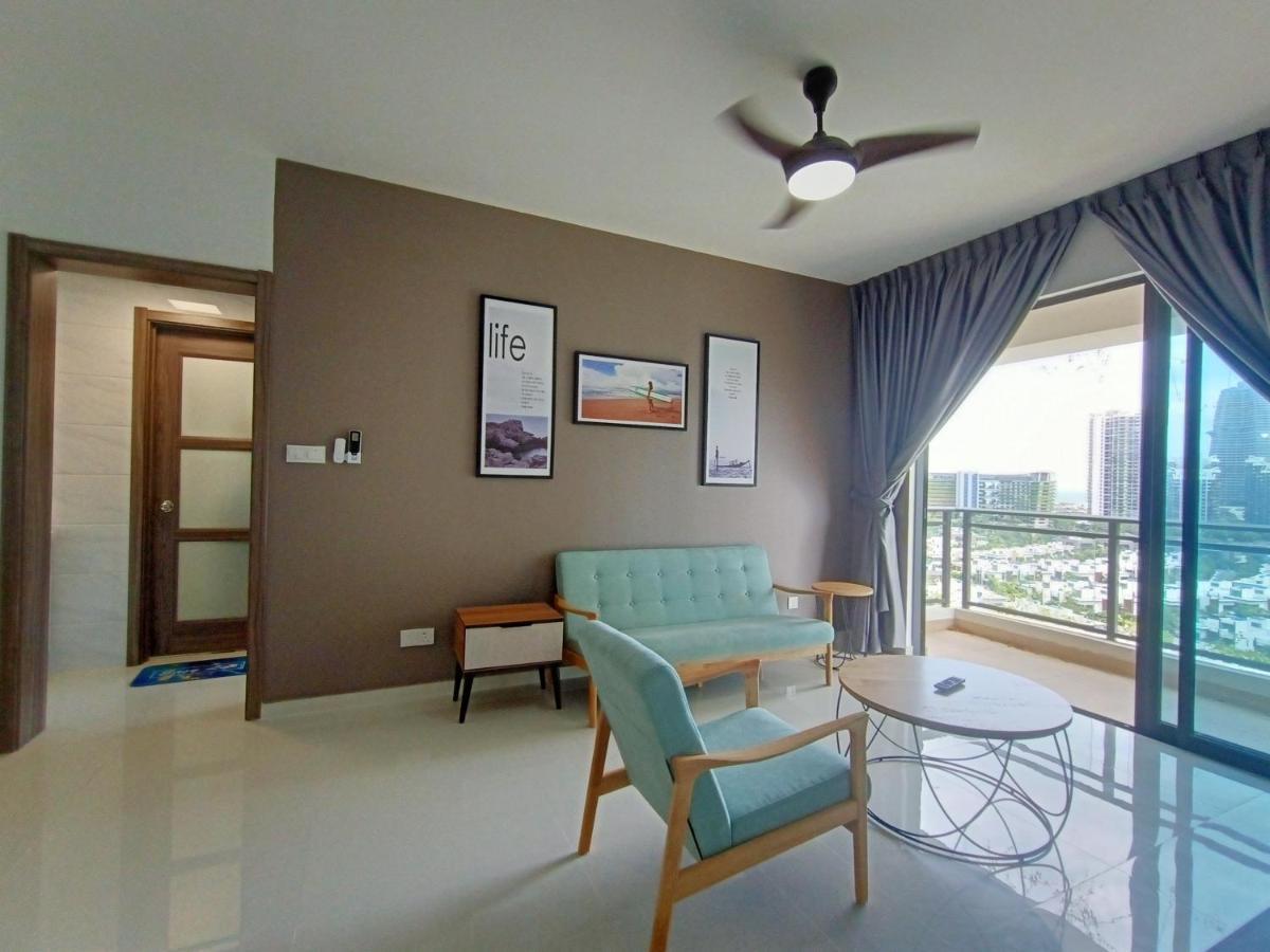 Pangsapuri Forest City Starview Bay Seaview Deluxe King Size Bed *